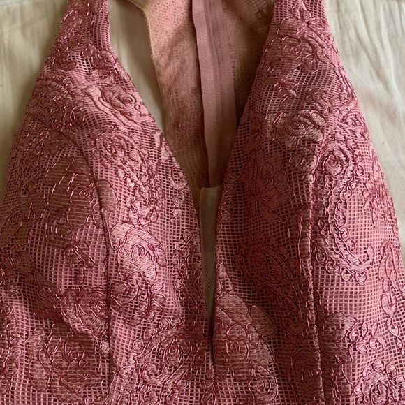 Fancy prom / winter formal dress - Picture 7 of 9